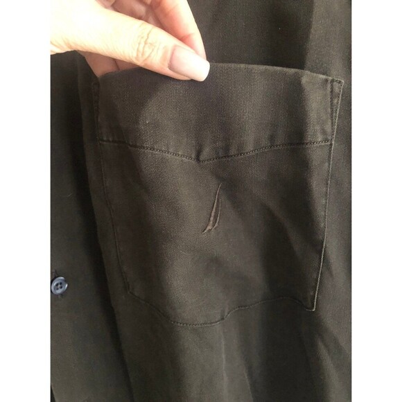 Nautica Mens Long Sleeve Button Down Shirt XXL NWT! - Picture 3 of 10